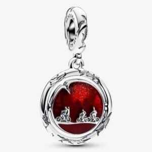 ✅Pandora Stranger Things Glow-in-the-dark Upside Down Dangle Charm